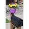 Emsco Group Post Planter, Permanent and Temp. Installation Options, Garden in Untraditional Spaces, Orchid Purple 2462-1 - alternate 3